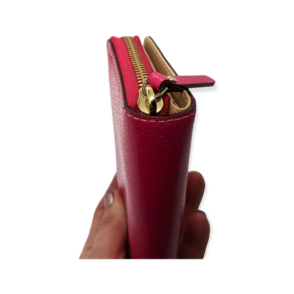 kate spade Women's Deep Pink Cara Wellesley Medium Wallet - Picture 3 of 5